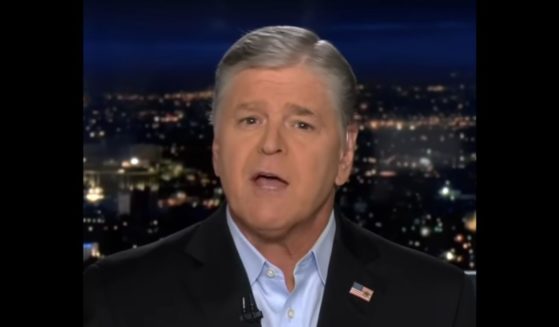 Sean Hannity hosts "Hannity" on Fox News on Tuesday.