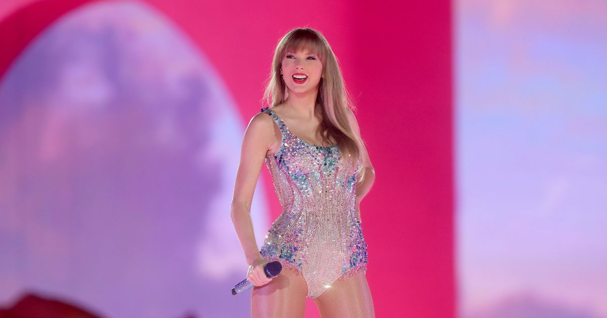 Taylor Swift performs onstage for the opening night of "Taylor Swift | The Eras Tour" at State Farm Stadium in Glendale, Arizona, on March 17.