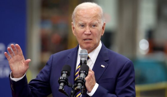 President Joe Biden speaks to guests at Ingeteam Inc., an electrical equipment manufacturer, on Tuesday in Milwaukee, Wisconsin.