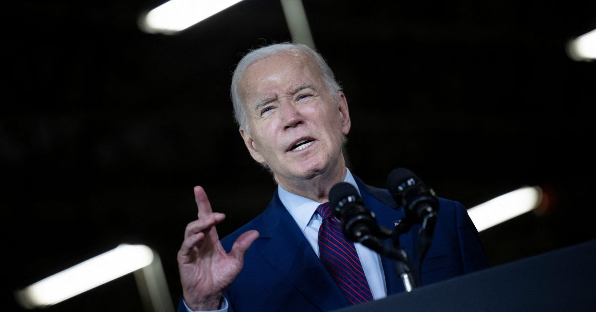 President Joe Biden speaks about his economic plan "Bidenomics" at Auburn Manufacturing Inc., in Auburn, Maine, on Friday.