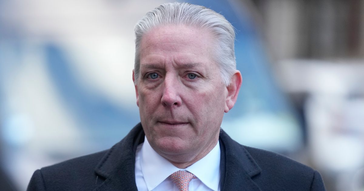 Charles McGonigal, former special agent in charge of the FBI's counterintelligence division in New York, arrives to Manhattan federal court in New York, on Mar. 8. McGonigal previously investigated former President Donald Trump for colluding with Russia, but now the tables have turned.