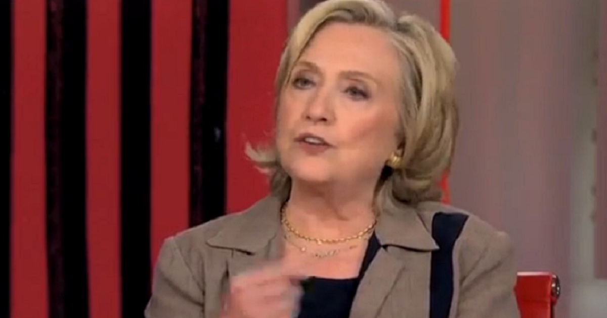 Former first lady, Senator and Secretary of State Hillary Clinton is interviewed by MSNBC's Rachel Maddown on Monday.