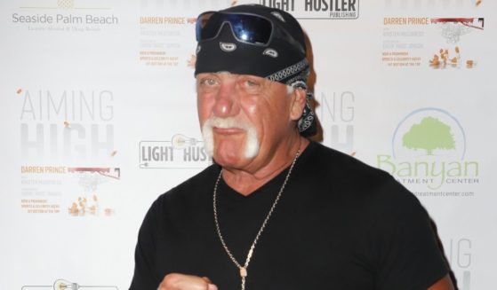 Hulk Hogan poses at an event on Oct. 8, 2018, in Miami, Florida. Hogan recently recounted his scary fentanyl experience on “The Joe Rogan Experience” podcast.