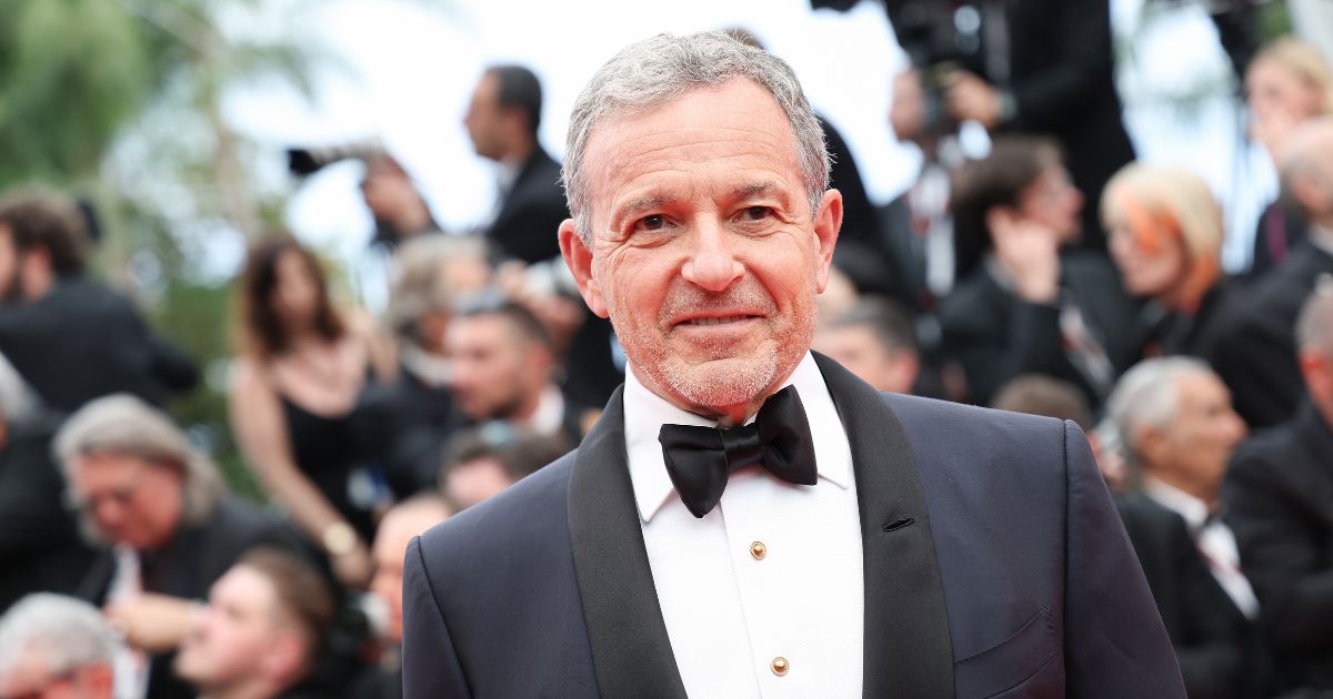 Bob Iger attends the "Indiana Jones And The Dial Of Destiny" red carpet during the 76th annual Cannes film festival at Palais des Festivals on May 18 in Cannes, France.
