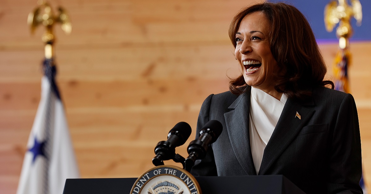 Vice President Kamala Harris, pictured speaking Friday in Washington, has precious few accomplishments to her name since taking office in 2021. But a Democratic strategist thinks the Biden re-election team should be using her more publicly.