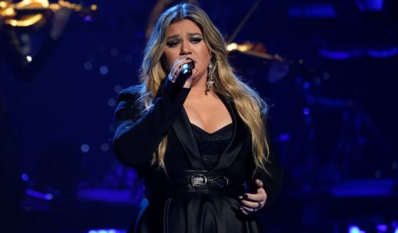 Kelly Clarkson performs during a tribute to Icon award winner Pink at the iHeartRadio Music Awards on March 27, at the Dolby Theatre in Los Angeles.