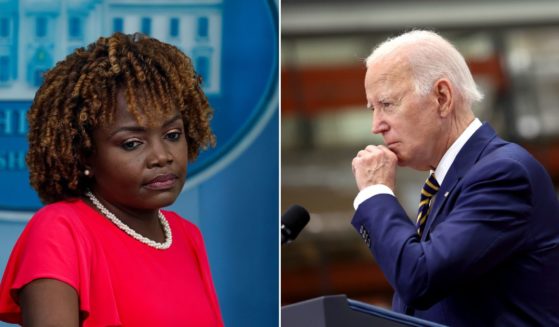 White House press secretary Karine Jean-Pierre's X account, formerly known as Twitter, posted a tweet that was meant from President Joe Biden's account.