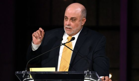 Inductee Mark Levin speaks on stage during Radio Hall Of Fame 2018 Induction Ceremony at Guastavino's on Nov. 15, 2018, in New York City.