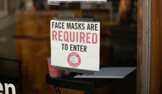 The above image is of a mask sign.