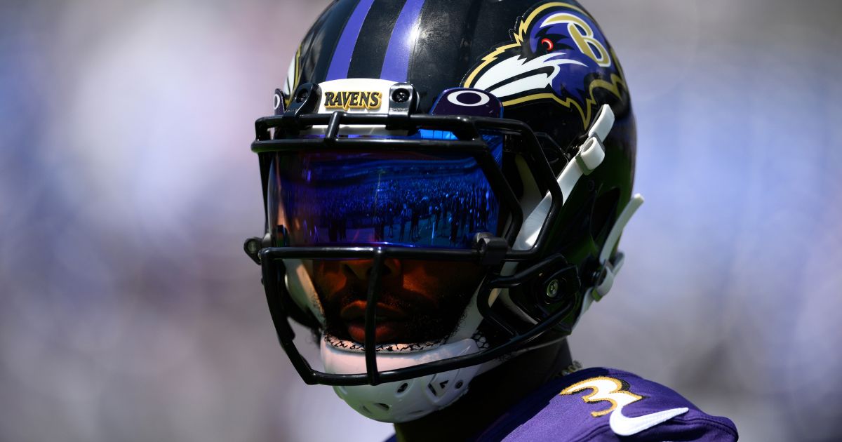 Baltimore Ravens wide receiver Odell Beckham Jr. works out during the team's NFL football training camp, on July 29, in Baltimore. Beckham Jr. just recently expressed his praise for the movie “Sound of Freedom.”