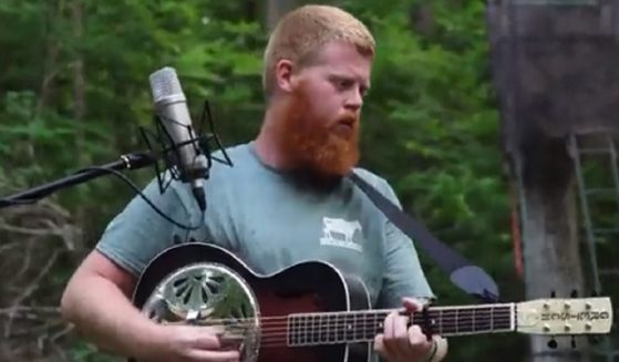 Oliver Anthony, a country singer from Farmville, Virginia, whose "Rich Men North of Richmond" is a surprise hit on YouTube.