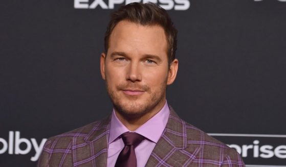 Chris Pratt arrives at the world premiere of "Guardians of the Galaxy Vol. 3" on April 27 at the Dolby Ballroom in Los Angeles.