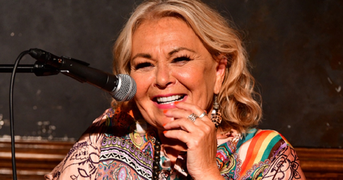 Comedian and actress Roseanne Barr is pictured in a 2018 file photo at a comic show in New York