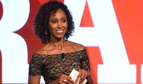 Sage Steele speaks at the 15th annual High School Athlete of the Year Awards in Marina del Rey, California, July 11, 2017.