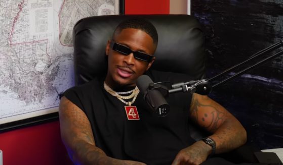 Rapper YG appears on Theo Von's podcast "This Past Weekend."