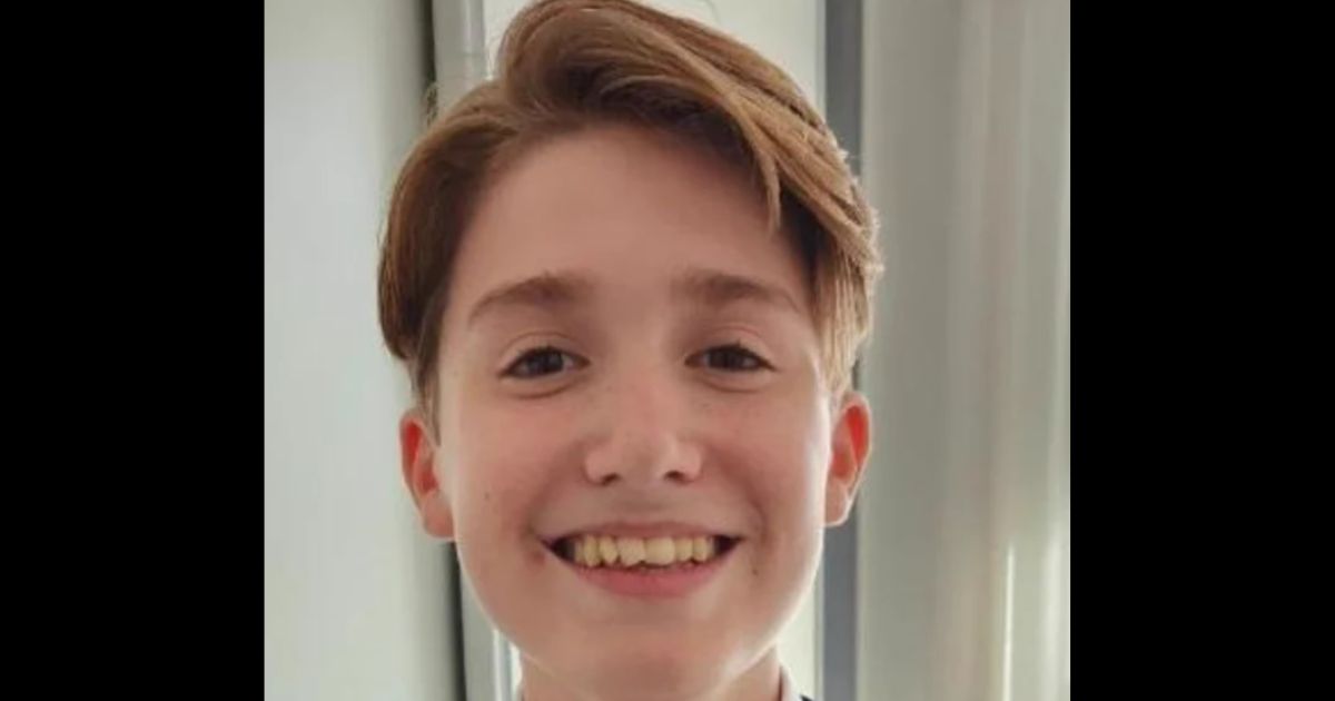 William Pfeiffer, 14, died in Australia while at his grandparents' house.