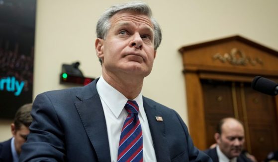 FBI Director Christopher Wray arrives for a House Judiciary Committee about oversight of the Federal Bureau of Investigation on Capitol Hill July 12 in Washington, D.C.
