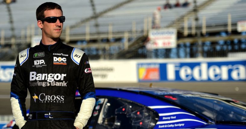 Austin Theriault looks on during the Federated Auto Parts 400 at Richmond Raceway on Sept. 20, 2019, in Richmond, Virginia.