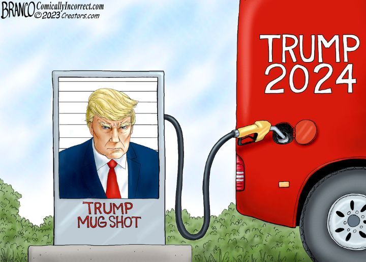 Donald Trump's mug shot helps fuel his 2024 campaign.
