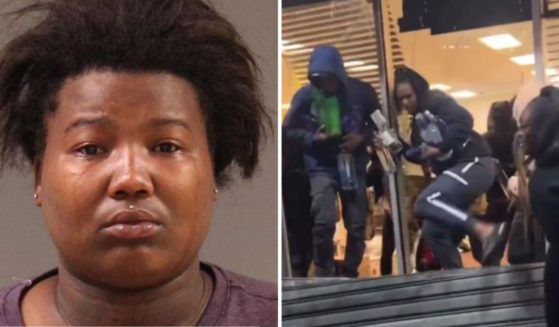 Dayjia Blackwell was hit with six charges on Wednesday after filming herself engaging in mass looting in Philadelphia.