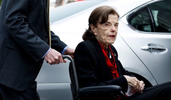 Sen. Dianne Feinstein arrives at the U.S. Capitol Building in Washington, D.C., on May 10. Feinstein's health has been declining over the past several months, and if she steps down from her position, Gov. Gavin Newsom has said he would appoint an interim.