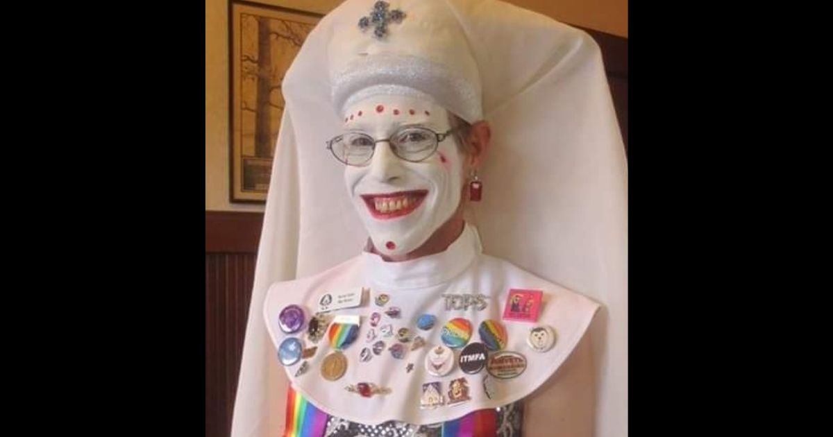 Clinton Monroe Ellis-Gilmore, a member of the "Sisters of Perpetual Indulgence, was arrested for indecent exposure in August.