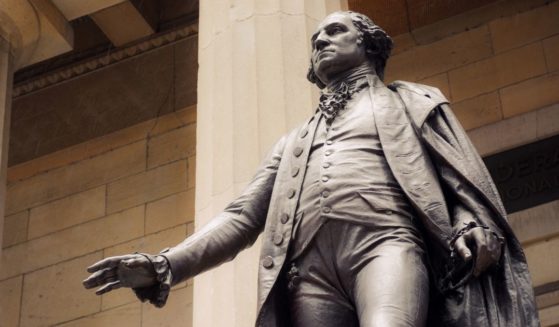 The above stock image shows the statue of George Washington at Federal Hall in New York.