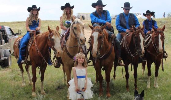 The ranching family is offering $10,000 reward for the arrest and conviction for anyone connected to the poisoning of the five horses in July. Four of the horses died.