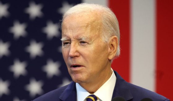 President Joe Biden speaks at Prince George's Community College in Largo, Maryland, on Thursday.