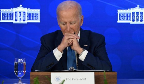 President Joe Biden holds a meeting with the President's Council of Advisors on Science and Technology in San Francisco, California, on Wednesday.