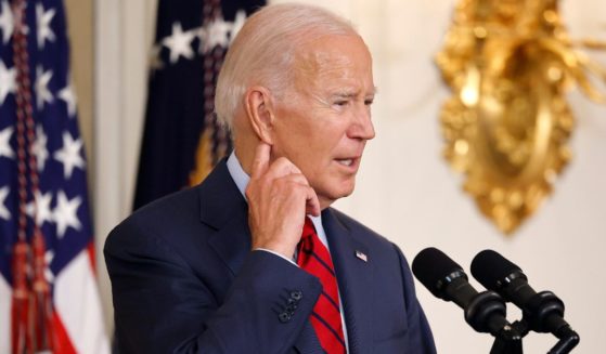 President Joe Biden is seen speaking at the White House on Sept. 6.