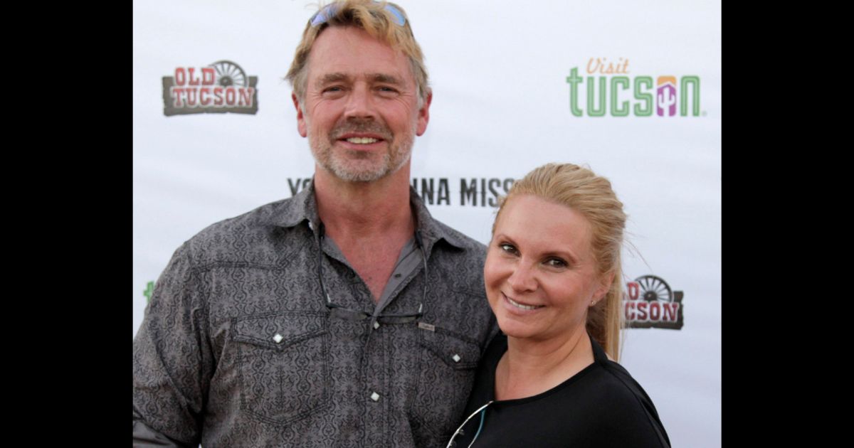 Before they were married, John Schneider and Alicia Allain attended the premiere of "You're Gonna Miss Me" in Tucson, Arizona, on May 13, 2017.