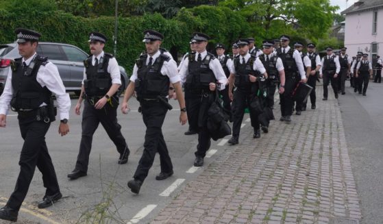 police officers in London