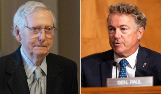 Although Sen. Mitch McConnell, left, was cleared by a Capitol physician last week following two public episodes, Sen. Rand Paul, right, who is also an ophthalmologist, spoke out in a recent interview, saying he disagrees with the Capitol physician's assessment.
