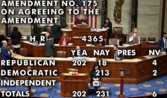 On Wednesday, 18 House Republicans voted with Democrats against an amendment that would have stopped funding for drag shows and "pride" events at the Department of Defense.