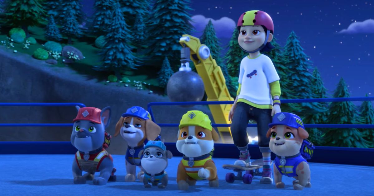 Paw Patrol spin-off Rubble & Crew introduces franchise's first non-binary  character