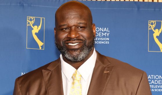 Shaquille O'Neal attends the 44th Annual Sports Emmy Awards in New York City on May 22.
