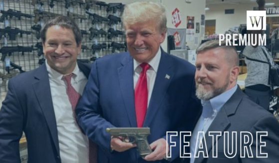 Some assumed former President Donald Trump had purchased the gun he posed with at a South Carolina gun shop, but representatives quickly denied it.