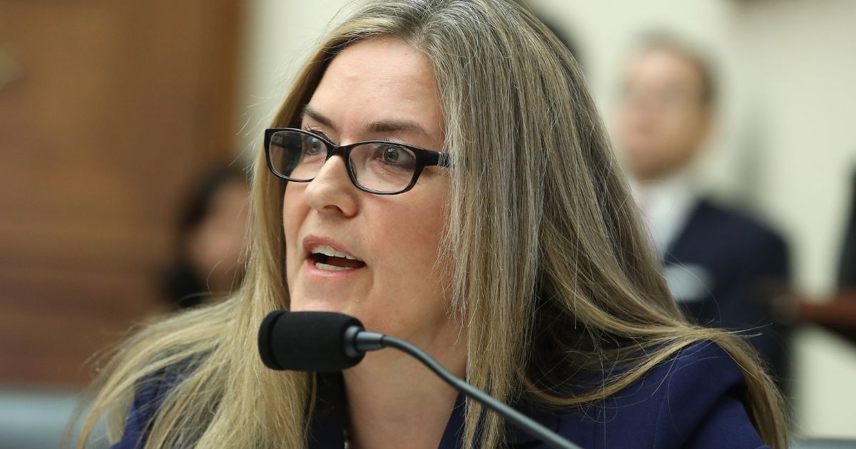 Democratic Rep. Jennifer Wexton of Virginia speaks during a House Financial Services Committee hearing on Capitol Hill in Washington on May 22, 2019.