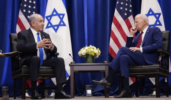 Joe Biden meeting with Benjamin Netanyahu