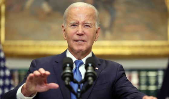 President Joe Biden delivers remarks on the contract negotiations between the United Auto Workers and auto companies in the Roosevelt Room at the White House on Friday in Washington, D.C.