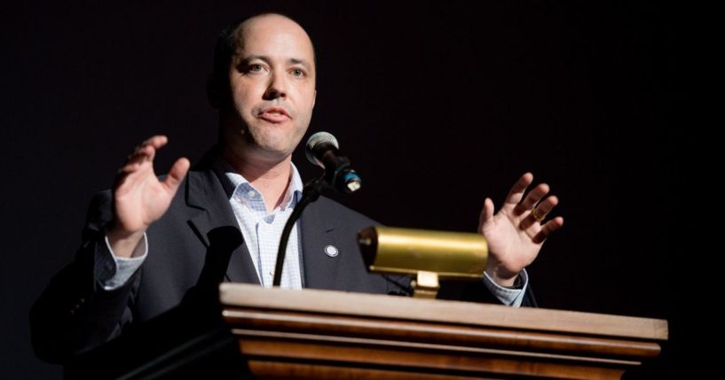 GA Attorney General Christopher M. Carr speaks onstage during the Marvel Studios "Black Panther" Atlanta movie screening at The Fox Theatre on Feb. 7, 2018, in Atlanta.