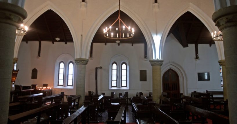 The above stock is of a church.