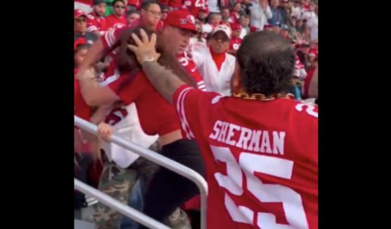 Multiple fights broke out in the stands at Levi's Stadium during Thursday night's game between the San Francisco 49ers and the New York Giants.
