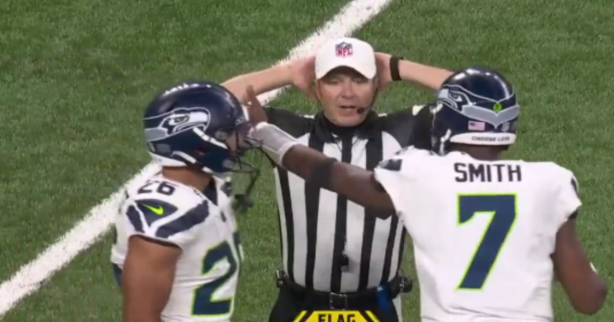 Top moment of NFL Week 2: Ref silences player on live TV.