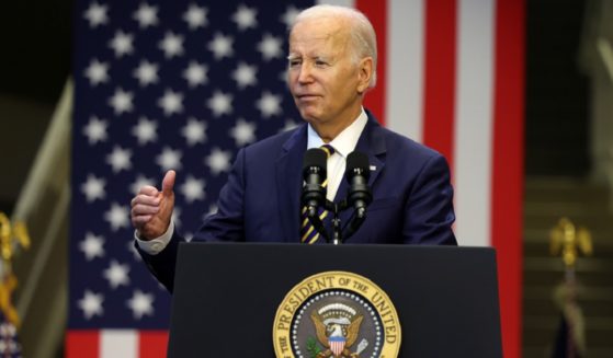 President Joe Biden, pictured Wednesday at at Prince George's Community College  in Largo, Maryland.