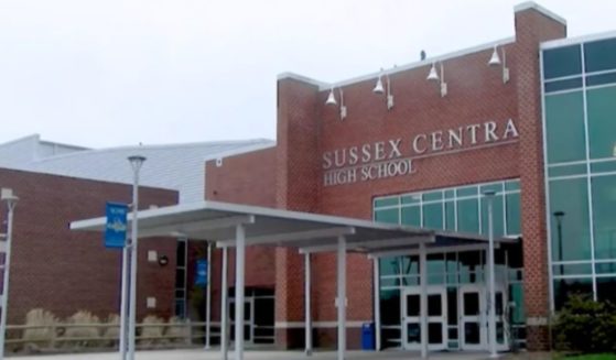 The above image is of Sussex Central High School in Delaware.