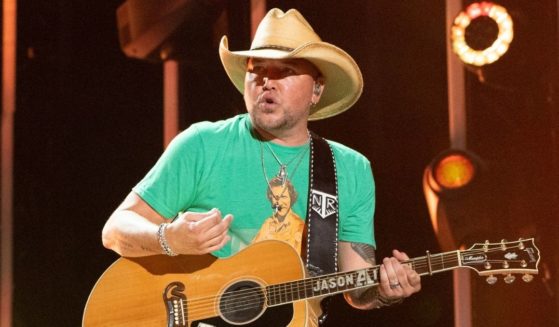 Jason Aldean performs during the 2023 CMA Fest on at Nissan Stadium in Nashville, Tennessee on June 10.