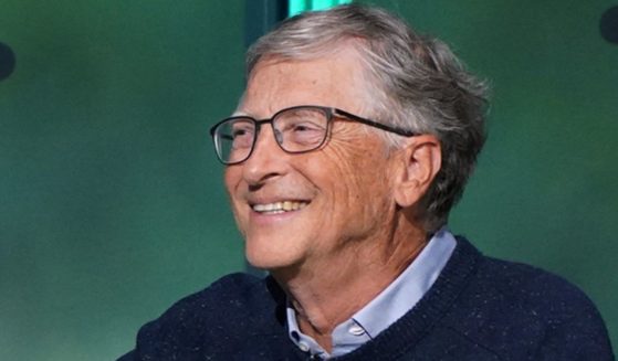 Bill Gates, co-chairman of the Bill & Melinda Gates Foundation, speaks onstage at The New York Times Climate Forward Summit at The Times Center in New York City on Sept. 21.