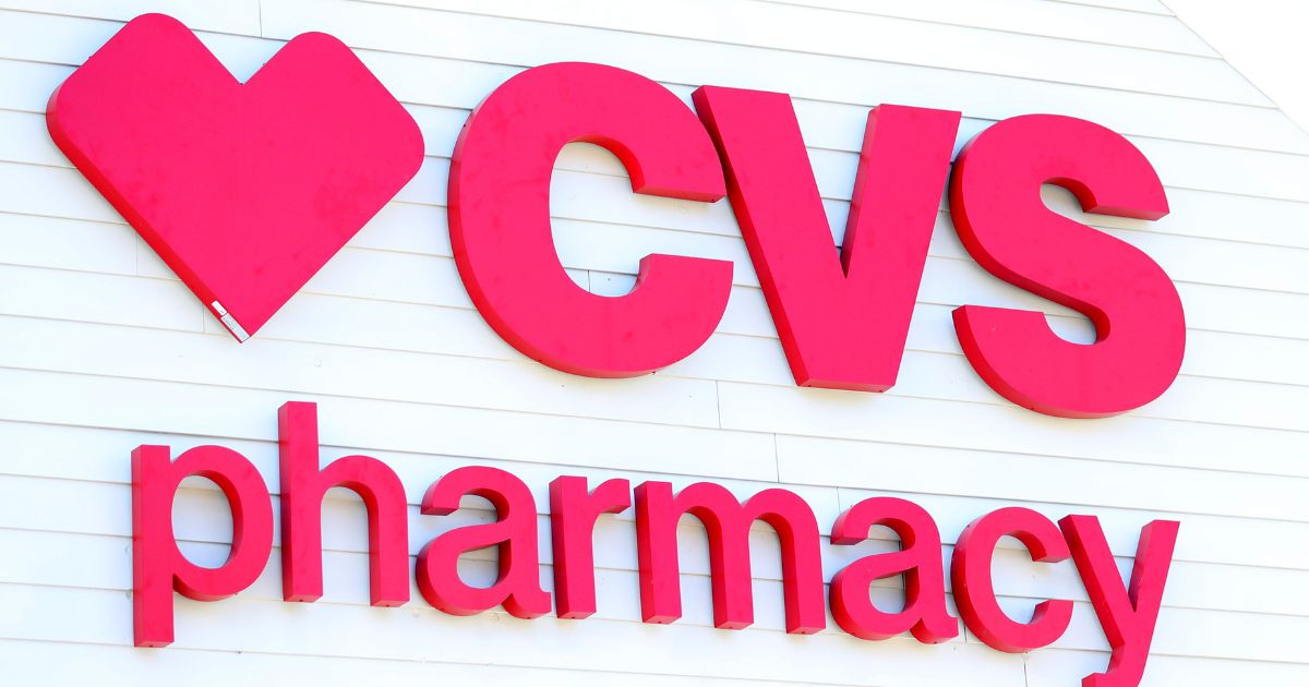 The CVS Pharmacy sign is photographed outside the store in Carver, Massachusetts, on May 15, 2020. CVS recently took some cold medicines off its shelves after an FDA study said they were not effective.
